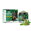 Natural Dog Teeth Cleaning Powder with Green Tea and Probiotics