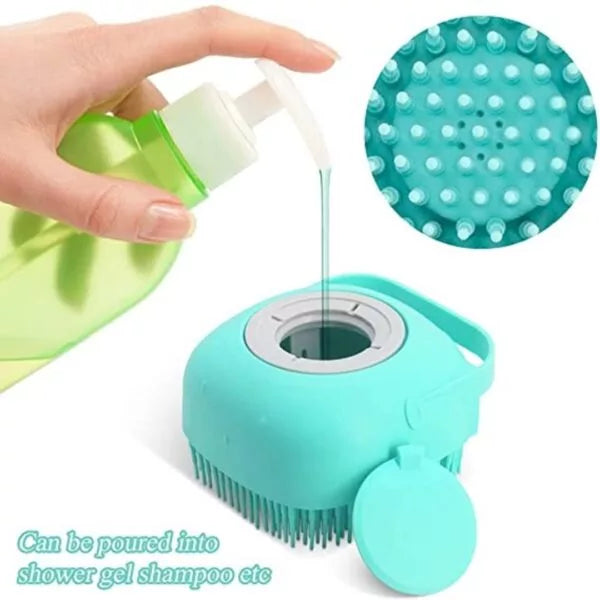Silicone Massage Bath Brush for Small Dogs (Pack of 3)