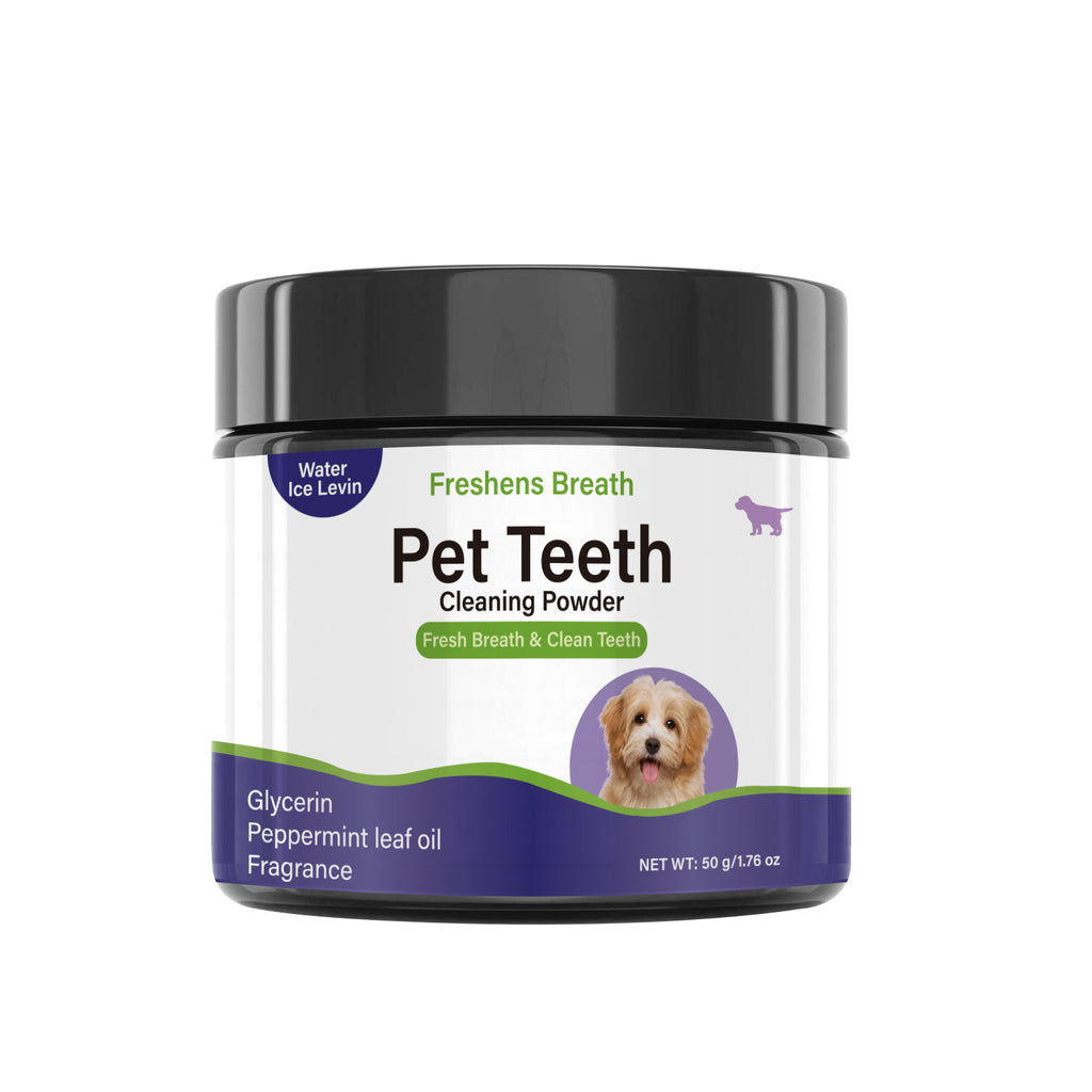Dog Teeth Cleaning Powder for Tartar Removal